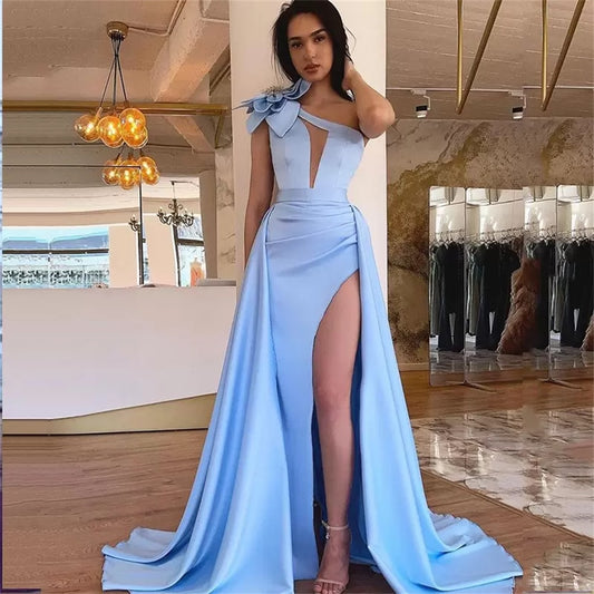 Evening Party Dresses Long Beads